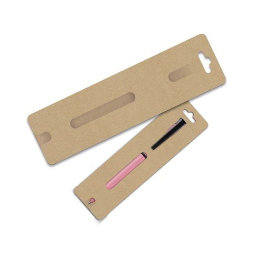 ETUI CARTON KRAFT DE PRESENTATION POUR 1 STYLO