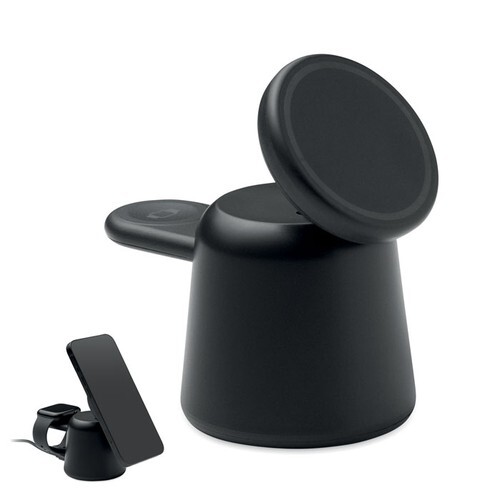 SIMPA Chargeur sans fil 3 en 1 15W