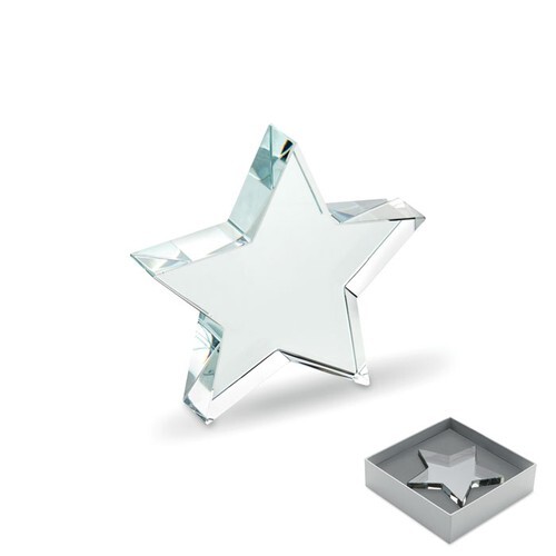 STARWARD Trophée en verre Etoile