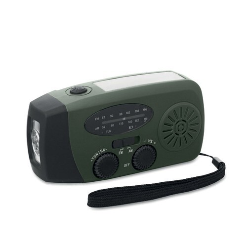 ONDA Radio portable avec torche LED
