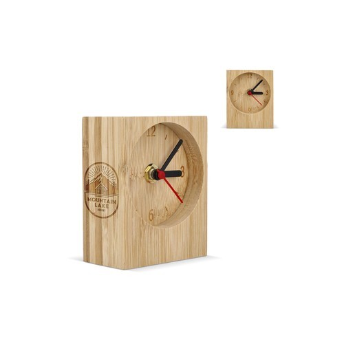 Horloge de bureau rectangulaire