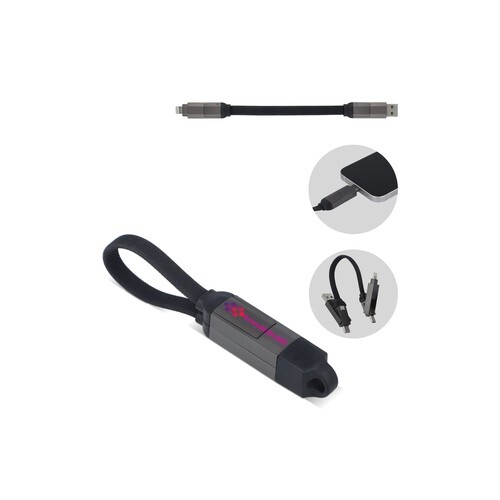 Câble multifonctionnel 4-en-1 OTG Porte-clés 60 W