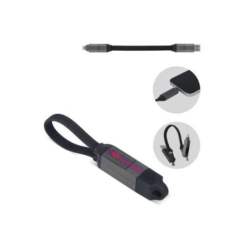 Câble multifonctionnel 4-en-1 Porte-clés 60 W
