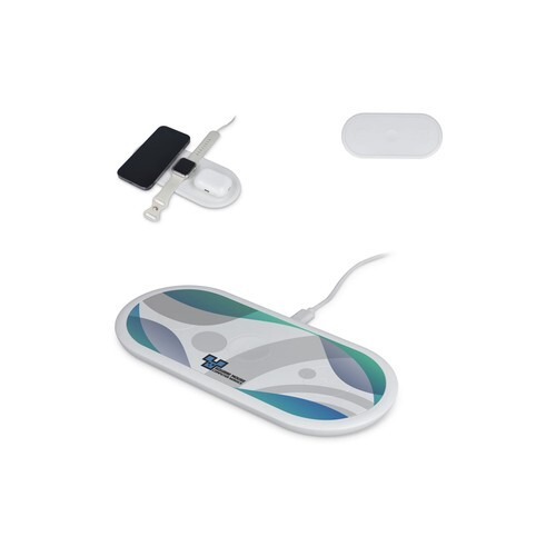 Chargeur sans fil rapide 3-en-1 15 W   téléphones / Apple Watch / AirPod