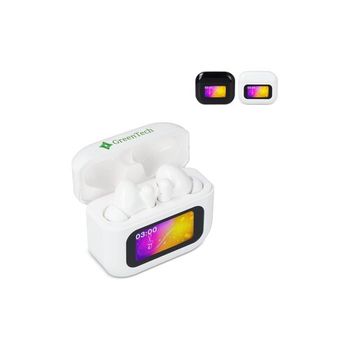 Écouteurs sans fil ANC avec écran tactile LCD