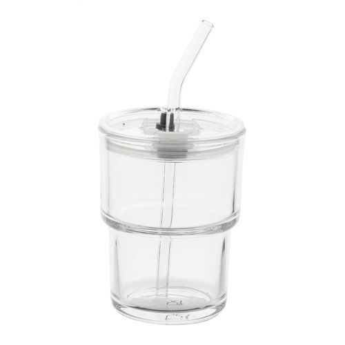 Mug thermos de voyage en verre Glassip