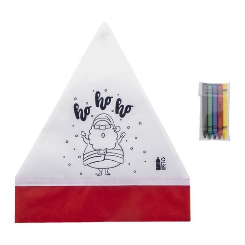 Bonnet de Père Noël à colorier Julfar Hat