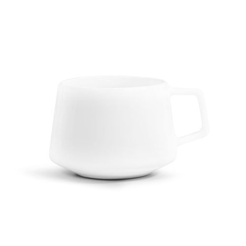 Mug céramique blanche brillante 260ml - JULIA