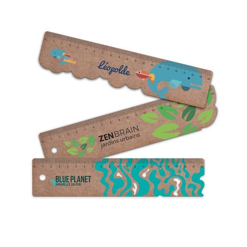 REGLE SUR-MESURE EN MDF EP.3 mm DIM.20,5x4,5 cm (100 cm2 MAXI)