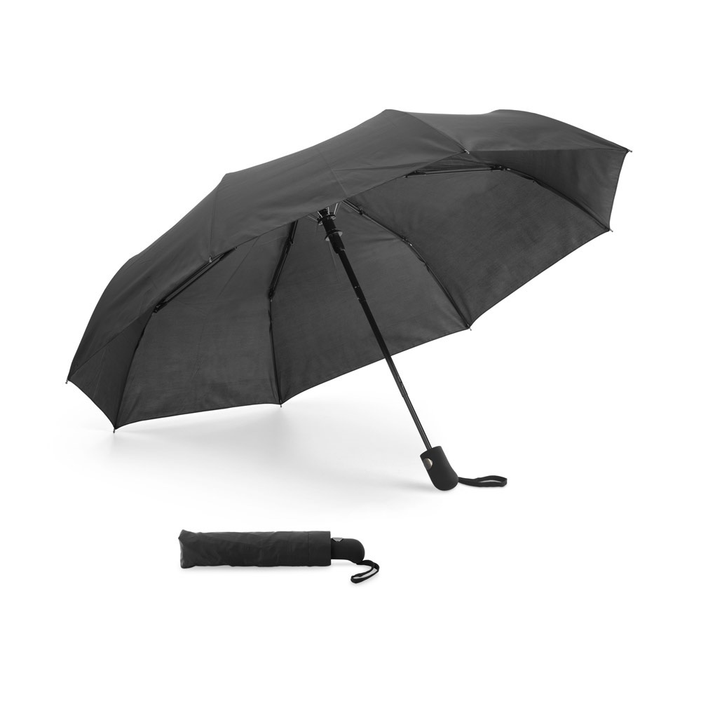 JACOBS. Parapluie pliant en pongee 190T avec ouverture automatique