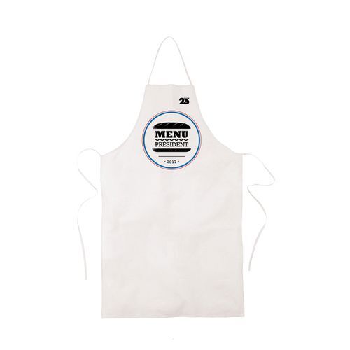 Tablier coton LUBERON 155 - Blanc