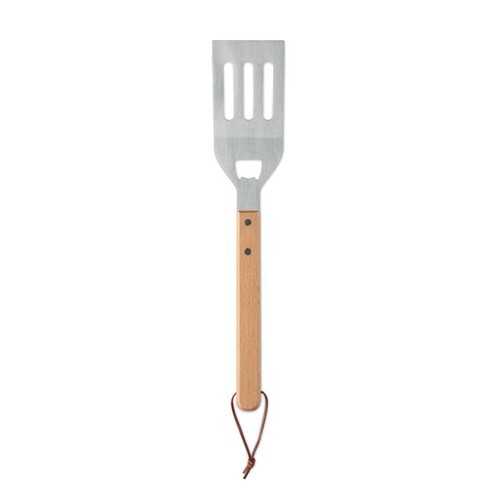 OPENCOOK Spatule pour barbecue en hêtre