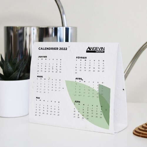 Chevalet papier graines