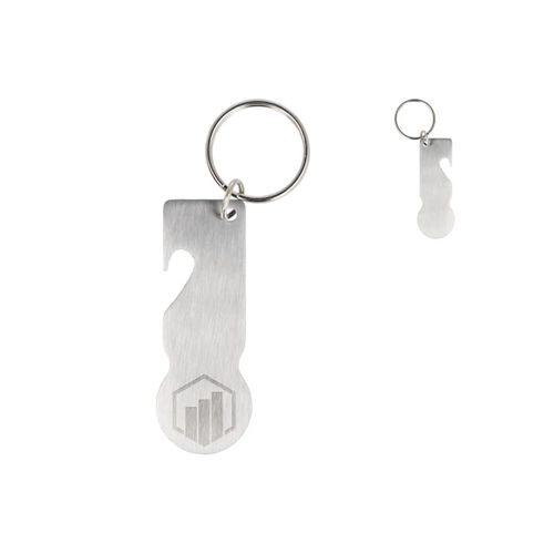 Porte-clés à jeton pour trolley