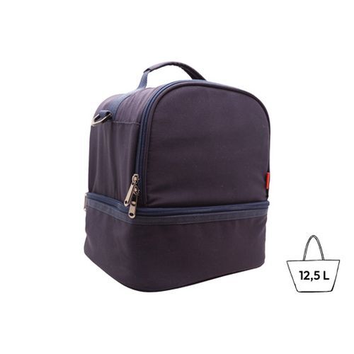 Sac à bento isotherme 'Uji', polycoton bleu nuit