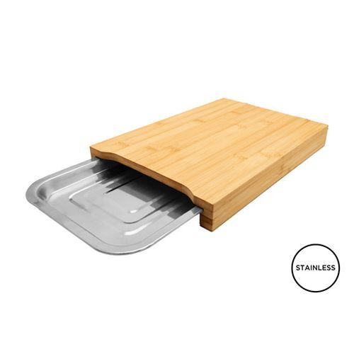 Planche à decouper en bambou avec bac 'Lagos'