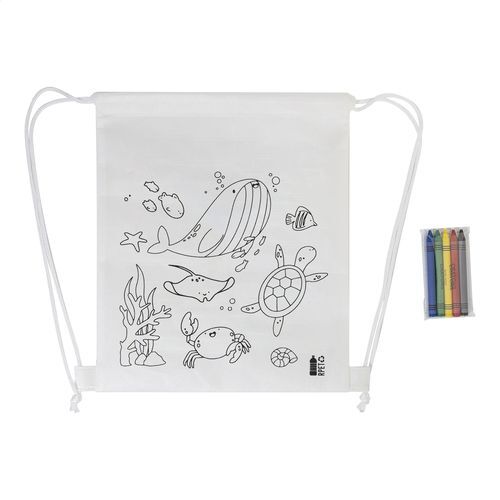 Sac À Cordon De Coloriage Rpet, Mer Zocolo