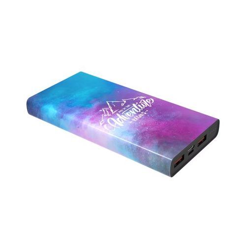 Powerit-Now Powerbank QC3.0 20W (10 000 mAh, Capacité d'impression maximale : 10 000 mAh)