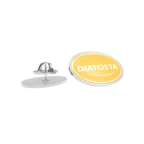 Pin Metal (Ovale, Doming ovale en couleur, Pas d'incrustation en couleur)