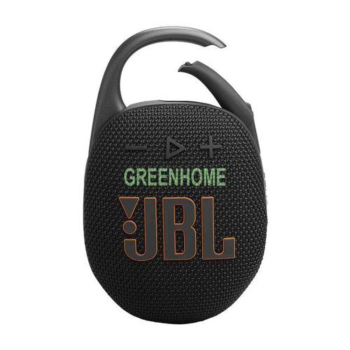 JBL Clip 5 (Noir, Impression en couleur)