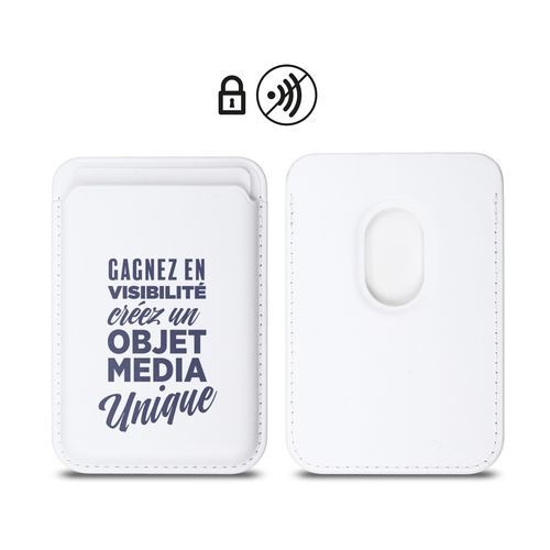 PORTE CARTE ANTI RFID - MAGNÉTIQUE