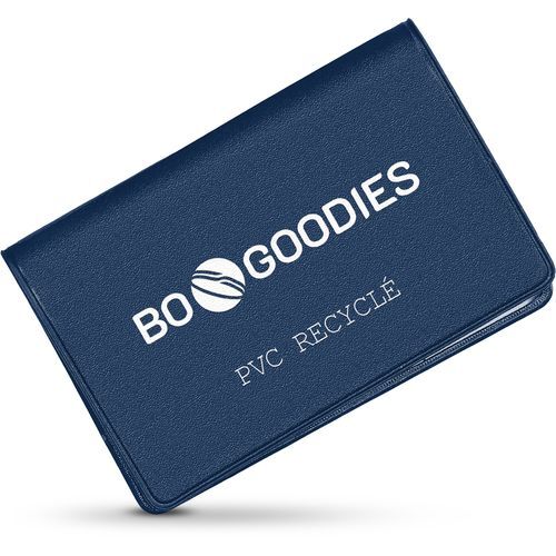 PORTE-CARTE EN PVC RECYCLÉ