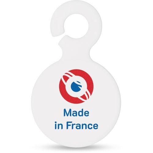 PORTE-CLÉS JETON EN PLASTIQUE BIO-SOURCÉ - FRANCE