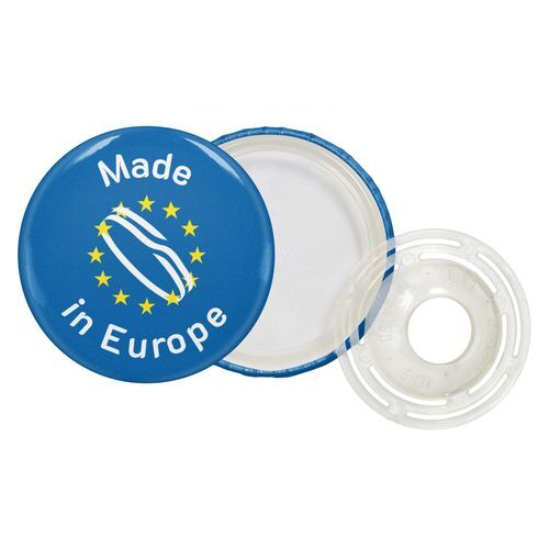 BADGE BOUTON EN PLA - EUROPE