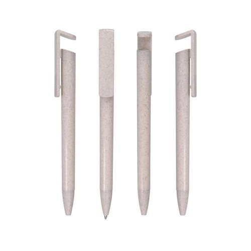 STYLO À BILLE EN PAILLE ET ABS