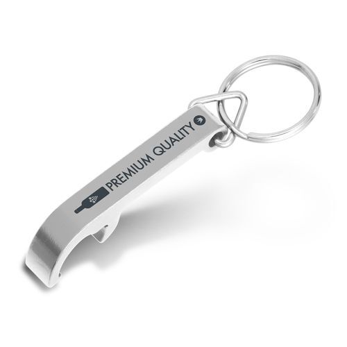 PORTE-CLÉS DÉCAPSULEUR ALUMINIUM 55mm