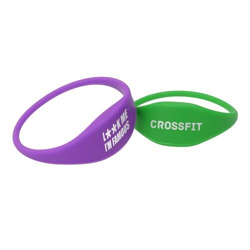 BRACELET EN SILICONE AVEC TECHNOLOGIE NFC