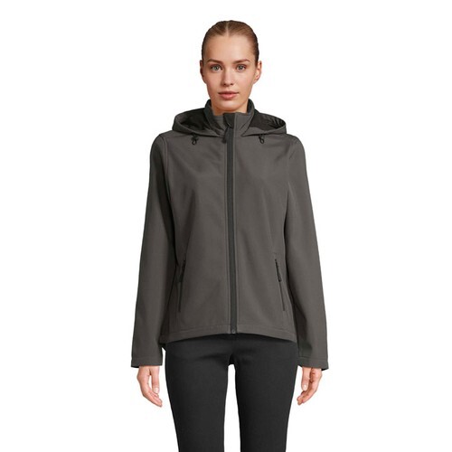 RACE HOODED WOMEN VESTE