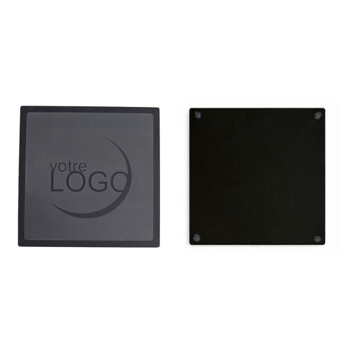 Dessous de verre PLEXI COULEUR - Gris
