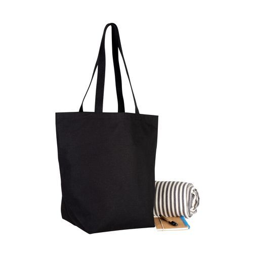 Cabas coton PRYSM 370 - Noir (noumea)