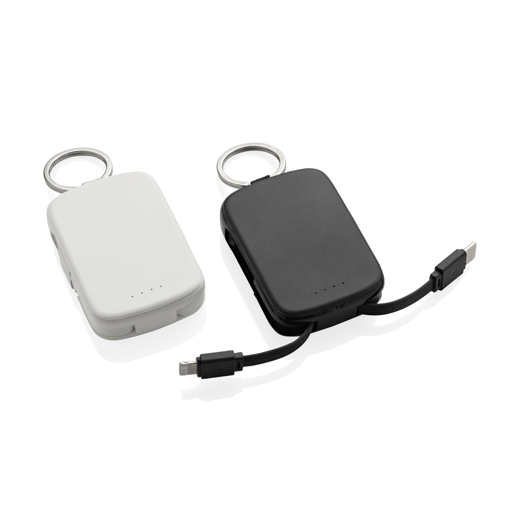 Porte-clés powerbank 2000mAh et câbles intégrés Nexo RCS