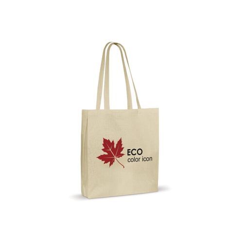 Sac à bandoulière coton OEKO-TEX® 140g/m² 38x10x42cm