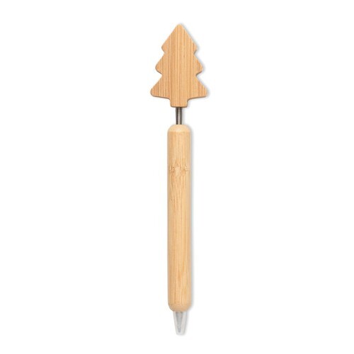 CHRISPEN Stylo à bille sapin en bambou