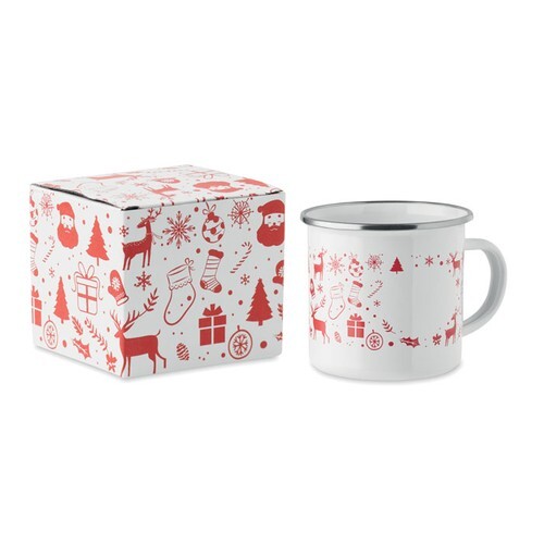 SEASOMEL Mug de Noël en émail 300ml