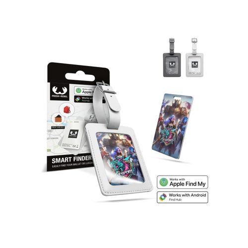 Fresh 'n Rebel Card Finder avec étiquette de bagage pour Apple et Google