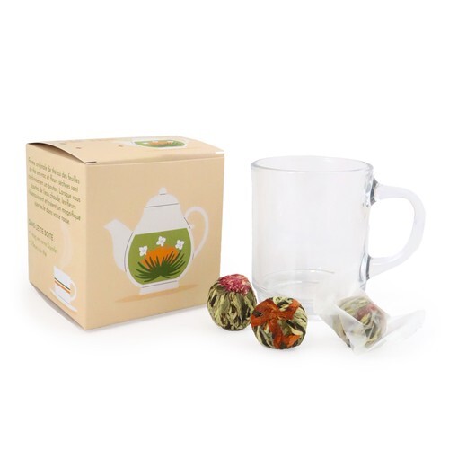 Collection fleurs de thé en mug Duralex