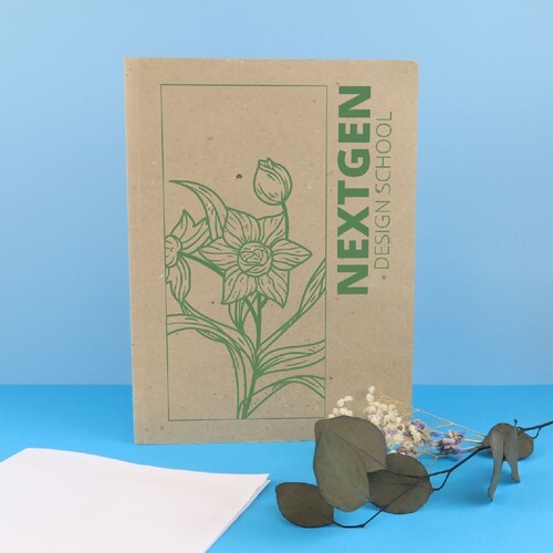 Pochette carton recyclée