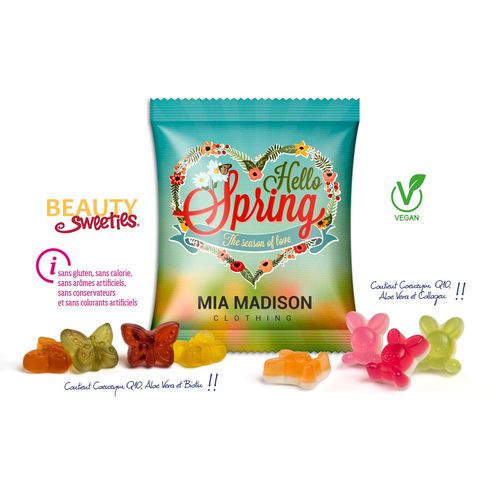 GOMMES BEAUTÉ en sachet personnalisable