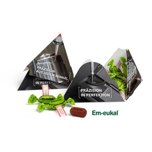 BOÎTE PYRAMIDABLE AVEC BONBONS EM-EUKAL CLASSIQUES