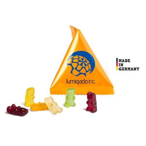 MINI TÉTRAÈDRE Gommes oursons/Gommes formes standards