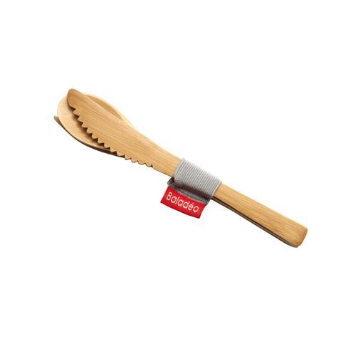 Set de 3 Couverts 'Nagano' en Bambou