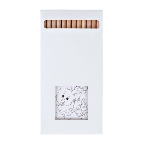 KIT COLORIAGE 12 CRAYONS 8,7