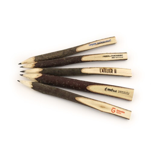 Crayon bois brut petit modèle