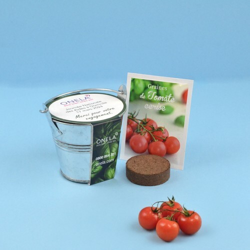 Kit plantation pot zinc Ø8 cm