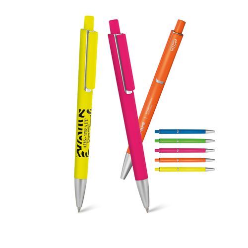 STYLO BILLE ECRITURE NOIRE CORPS ET CLIP PLASTIQUE