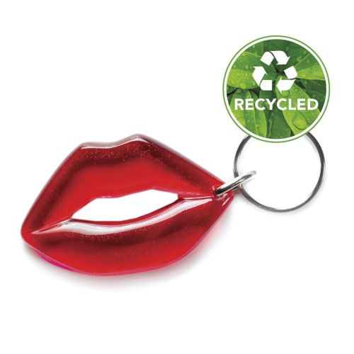 Hot Lips Porte-clés recyclé